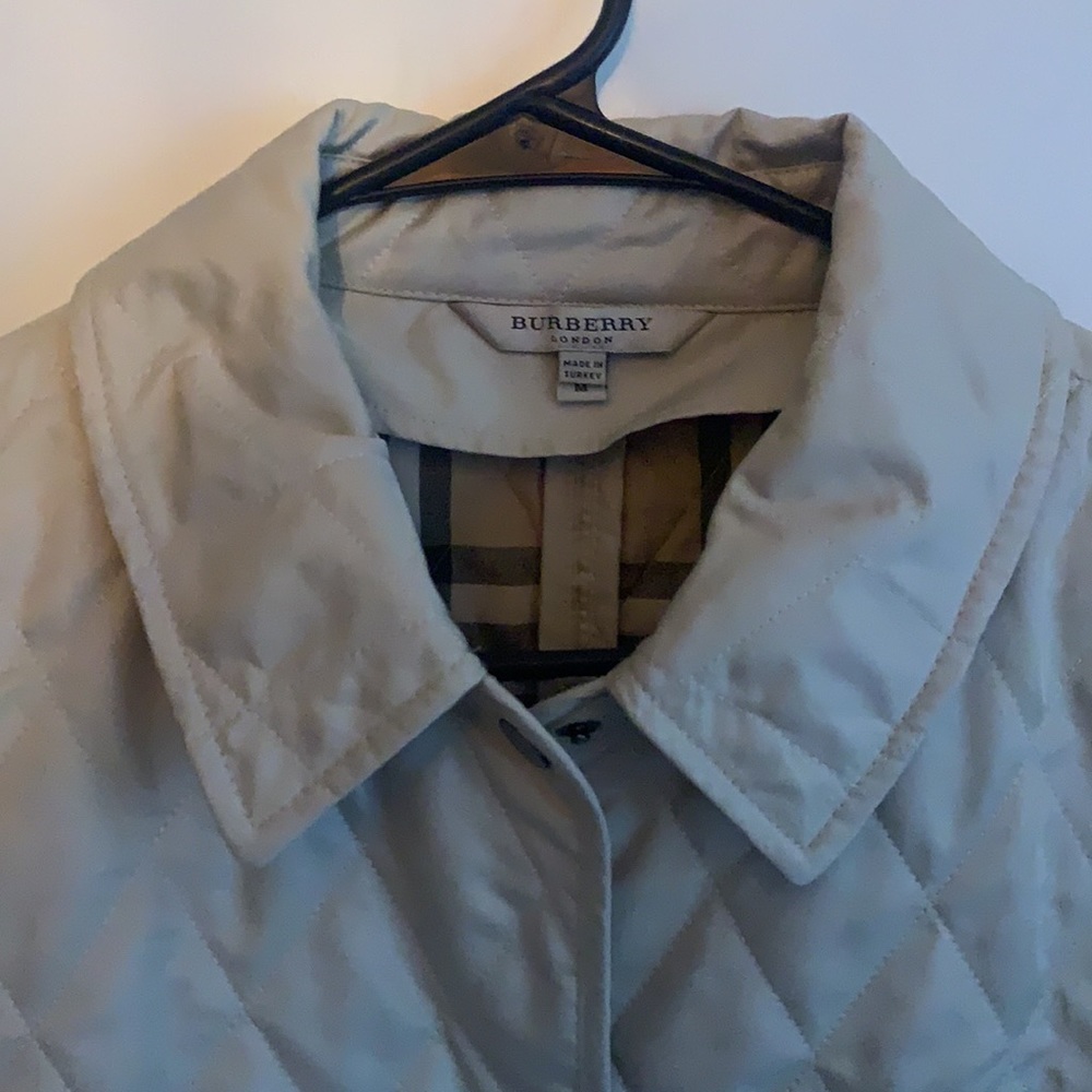 Burberry Quilted Jacket (Khaki) - Picture 3 of 14